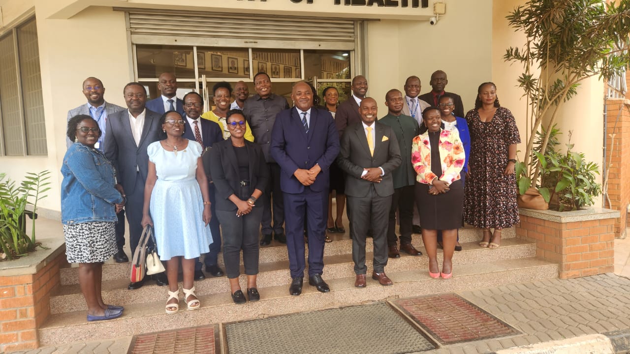 A high-level consultative meeting was today held between the Ministry of Health and the Secretariat for Science, Technology and Innovation (STI) to advance Uganda’s Pathogen Economy.