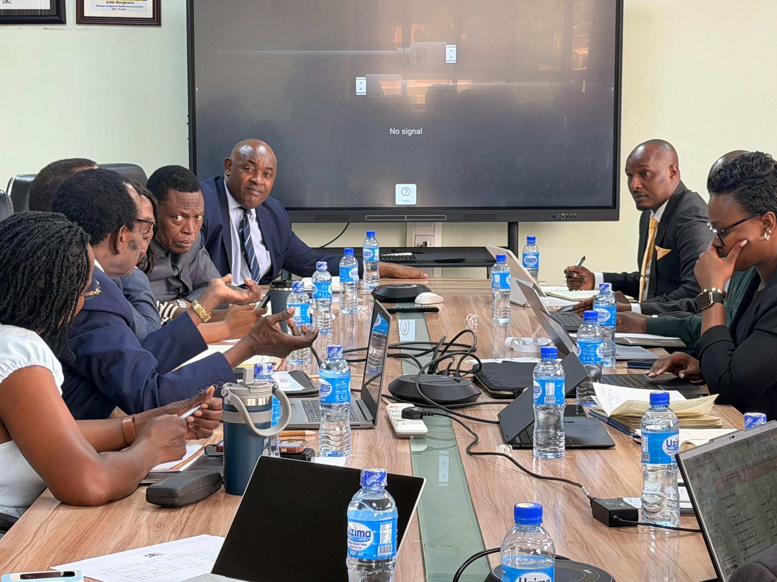 Meeting at MoH between STI and MoH