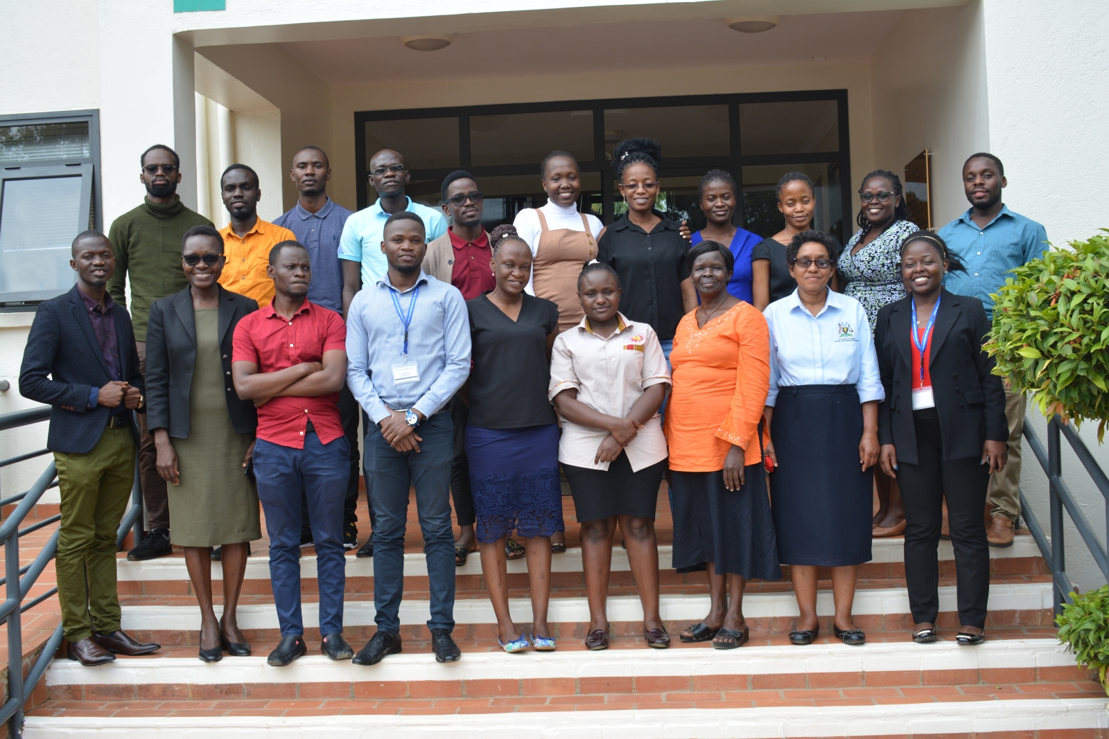 The 18 participants in the training