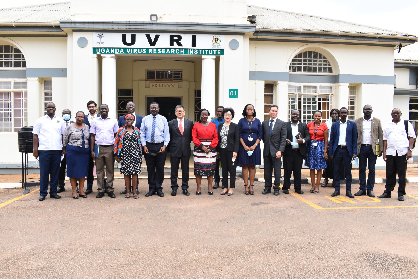 UVRI hosts scientists and investors from Asia