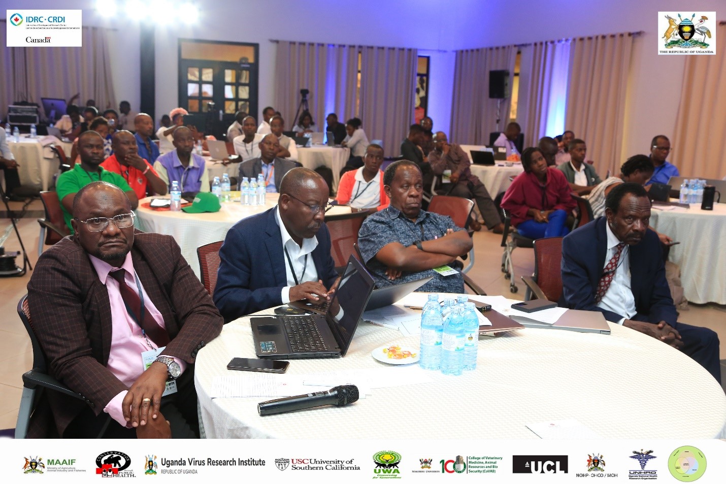 Guests of honor at the annual meeting