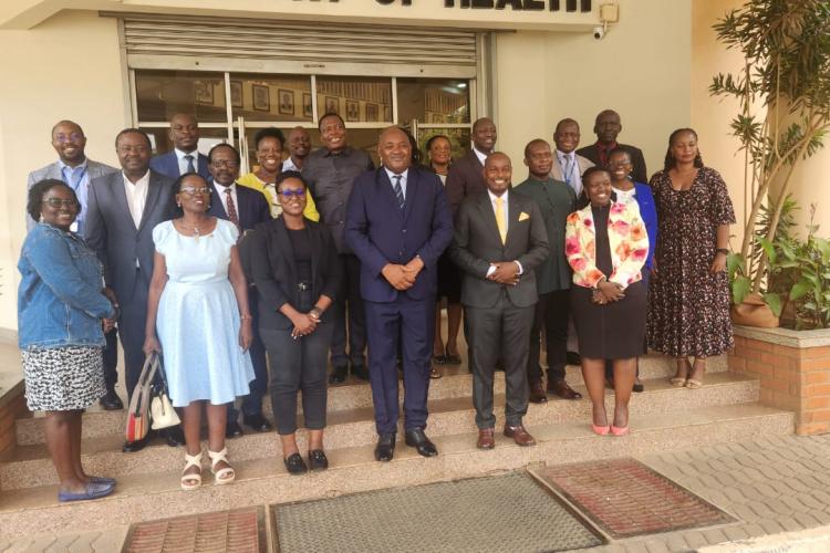 A high-level consultative meeting was today held between the Ministry of Health and the Secretariat for Science, Technology and Innovation (STI) to advance Uganda’s Pathogen Economy.