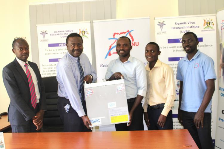 RENU Donates Tech Gadgets to UVRI