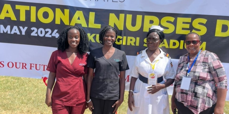 UVRI nursing staff attend the international celebration