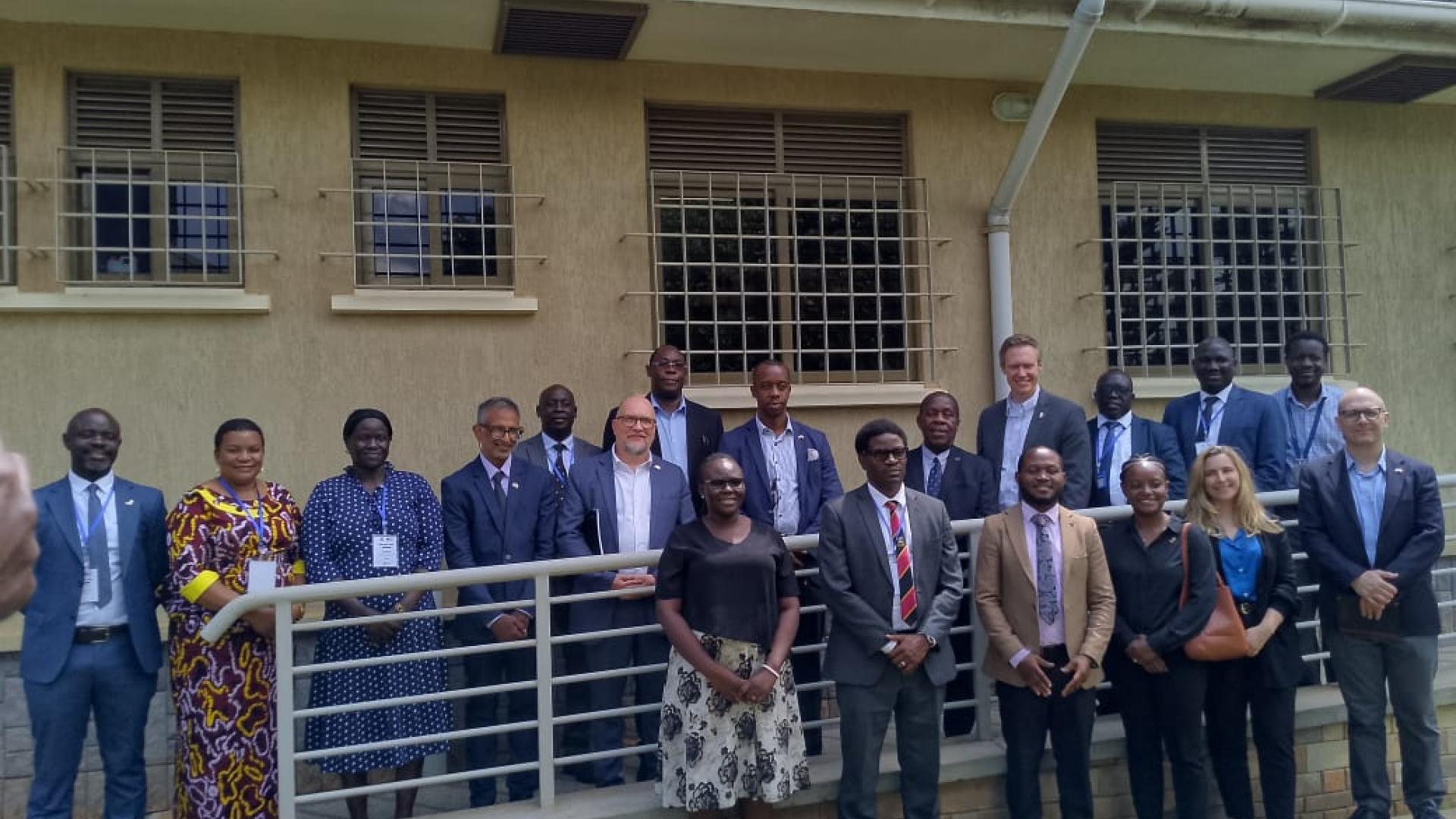 US embassy and MoH delegation visit at Arua