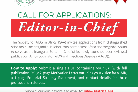 Call for Applications: Editor-in-Chief for AJAID