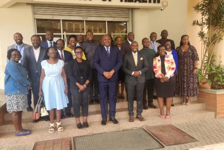 A high-level consultative meeting was today held between the Ministry of Health and the Secretariat for Science, Technology and Innovation (STI) to advance Uganda’s Pathogen Economy.